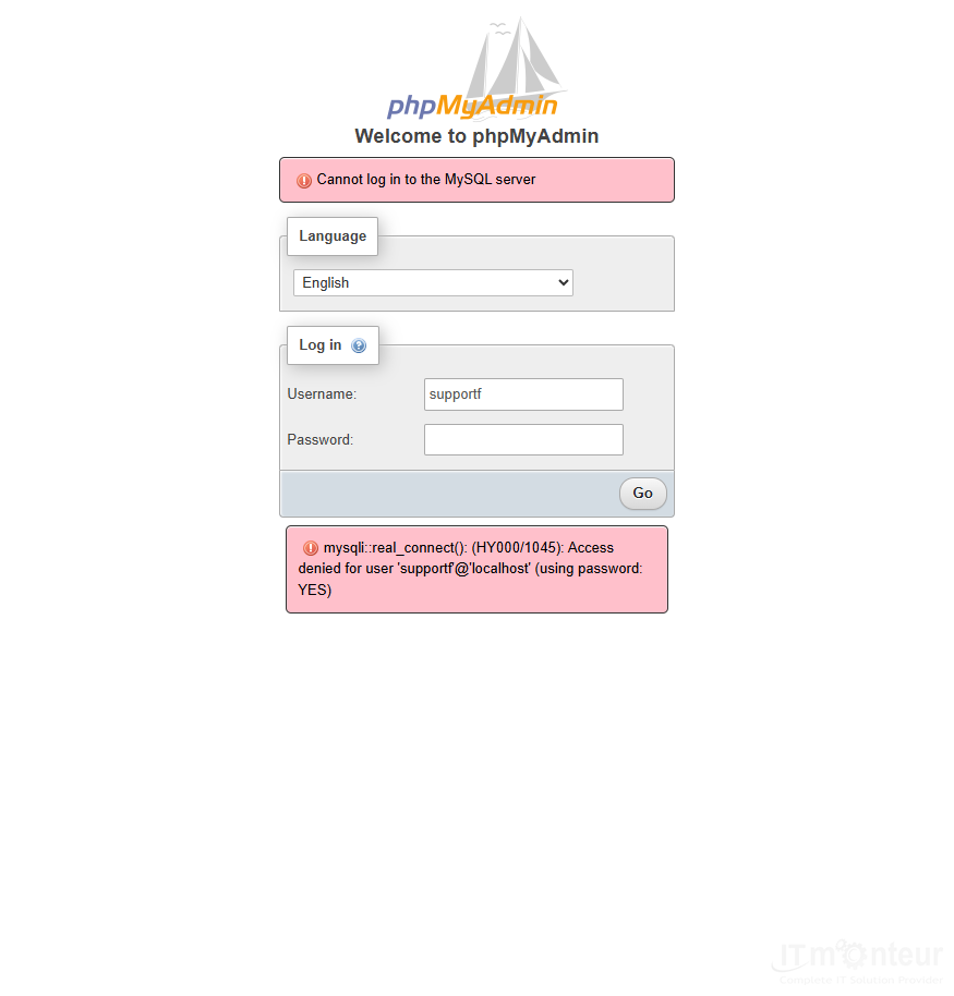 Understanding phpMyAdmin