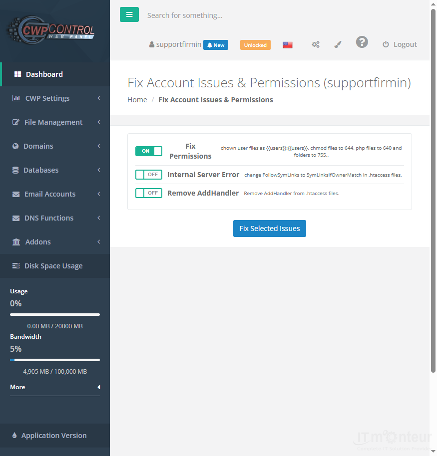 Understanding Fix Account Issues