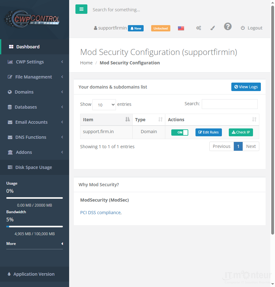 Understanding ModSecurity