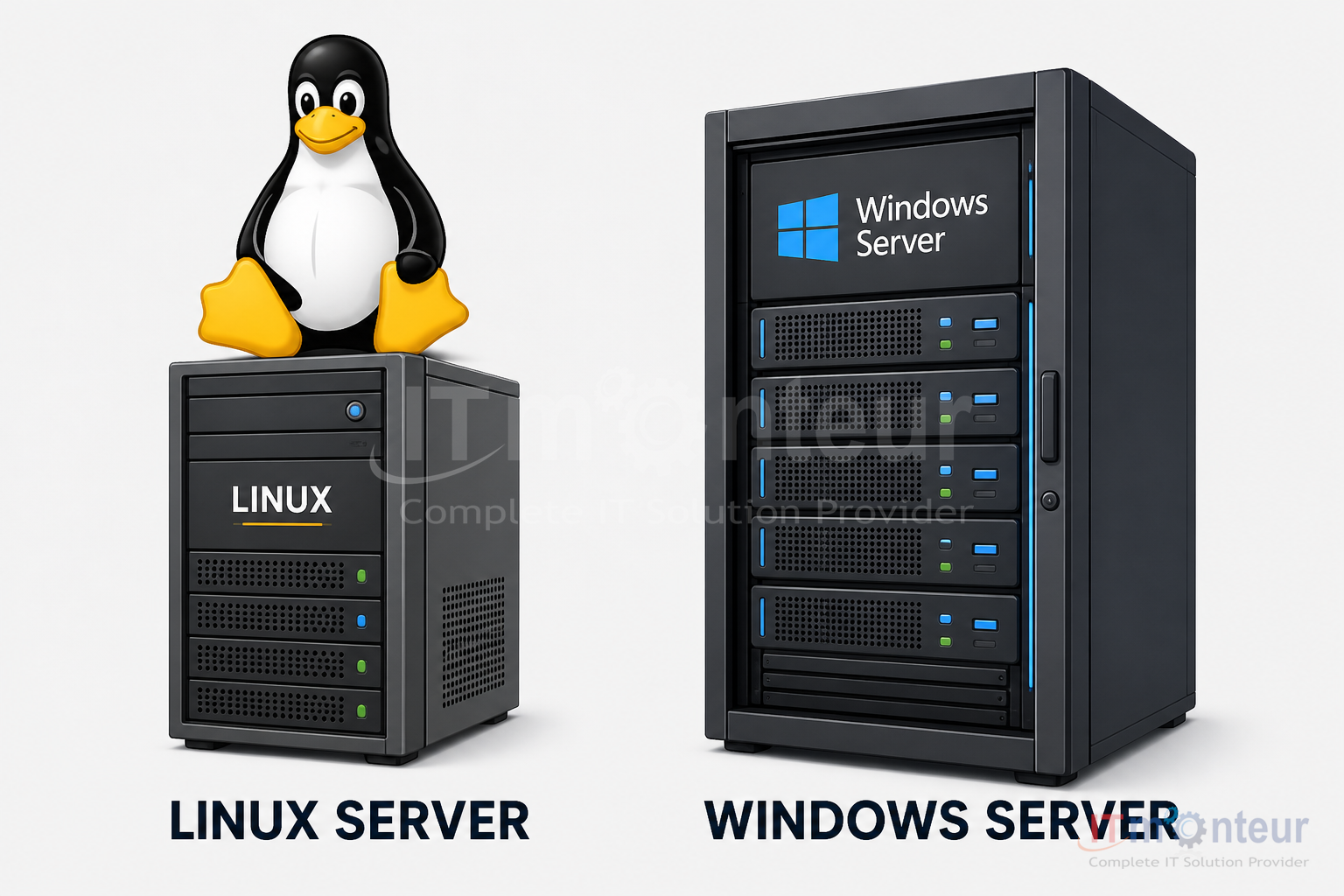 Linux and Windows server administration