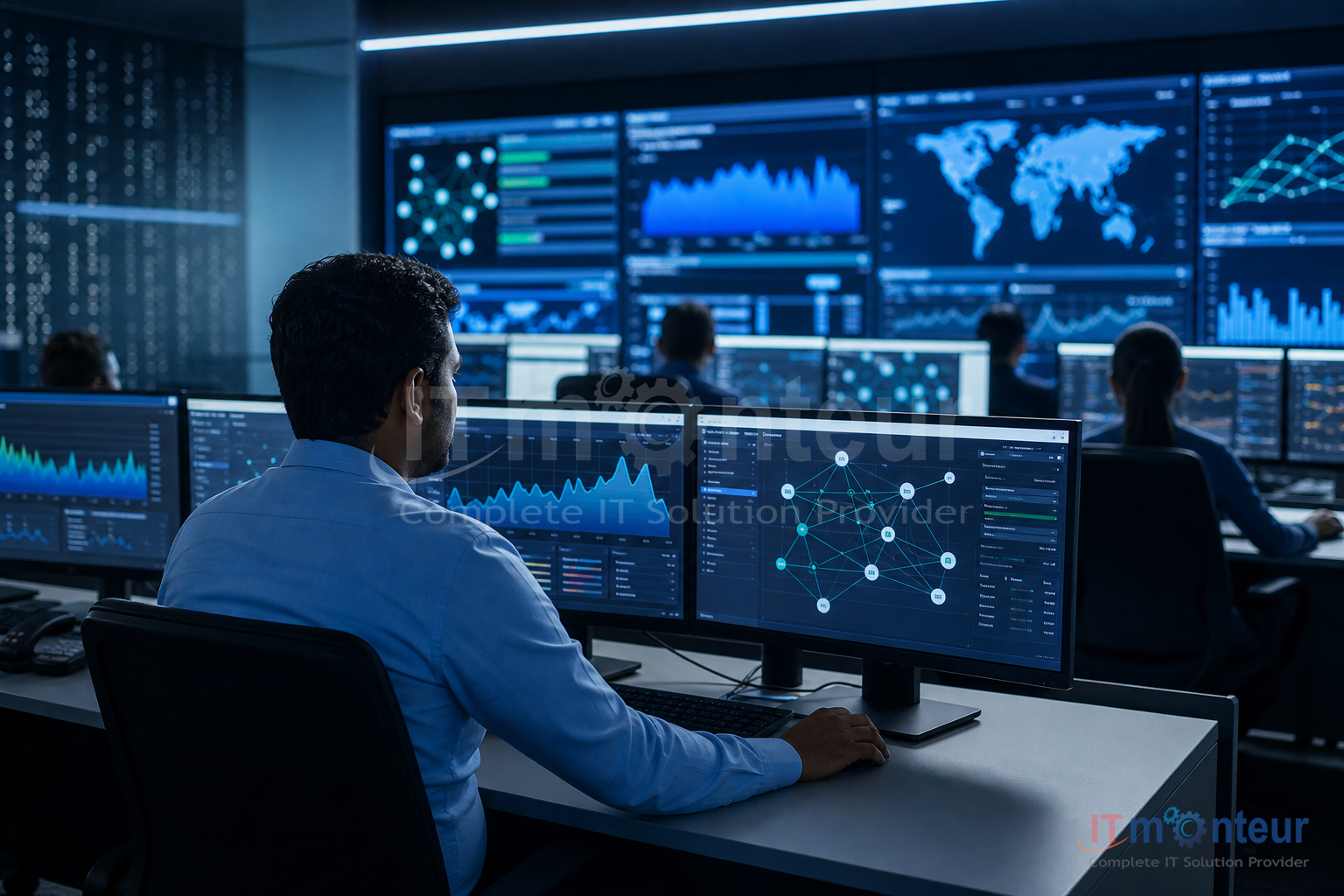 Network monitoring and support operations