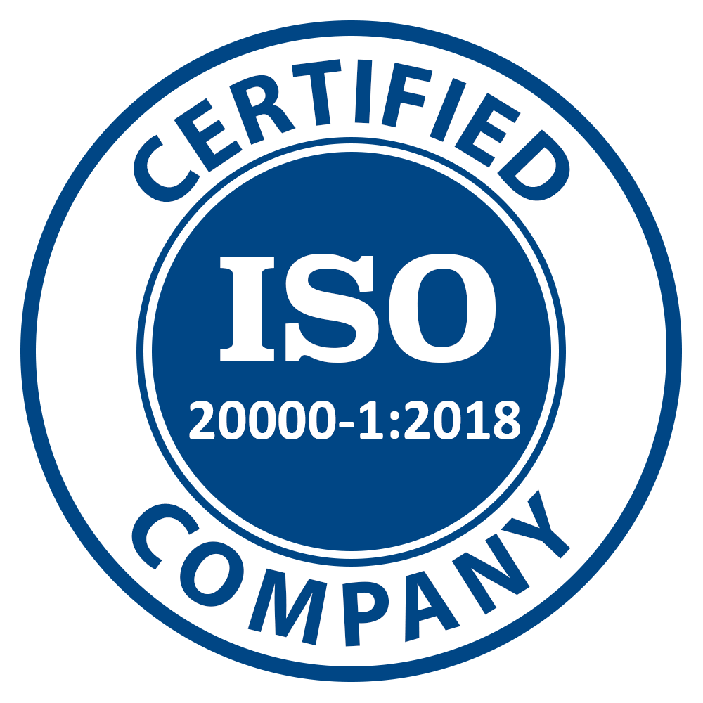 ISO/IEC 20000-1:2018 IT Service Management standard — delivers quality, reliable IT services aligned with business needs.