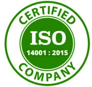 ISO 14001:2015 Environmental Management System — helps manage environmental responsibilities and reduce impact.