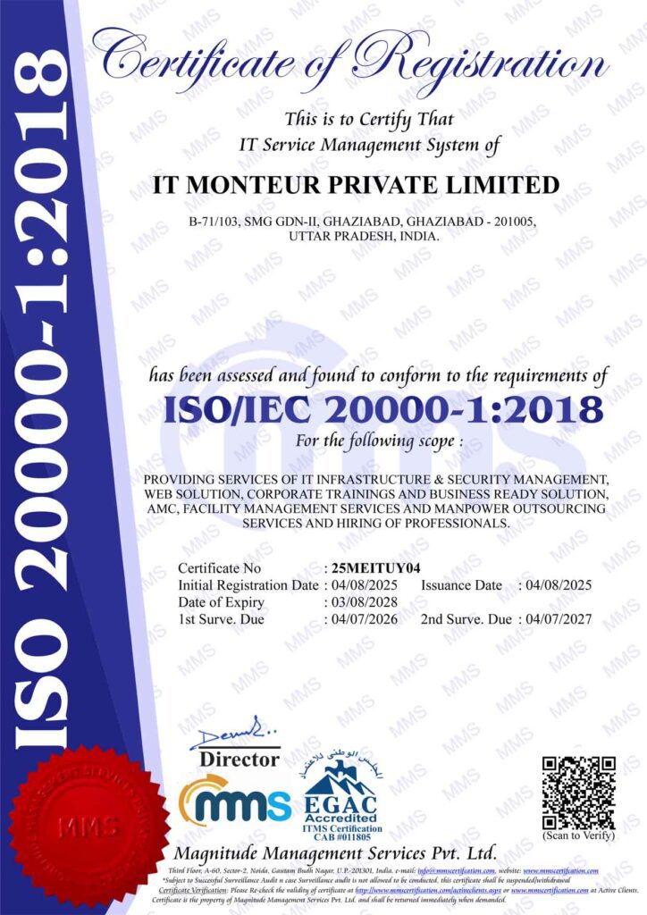 ISO/IEC 20000-1:2018