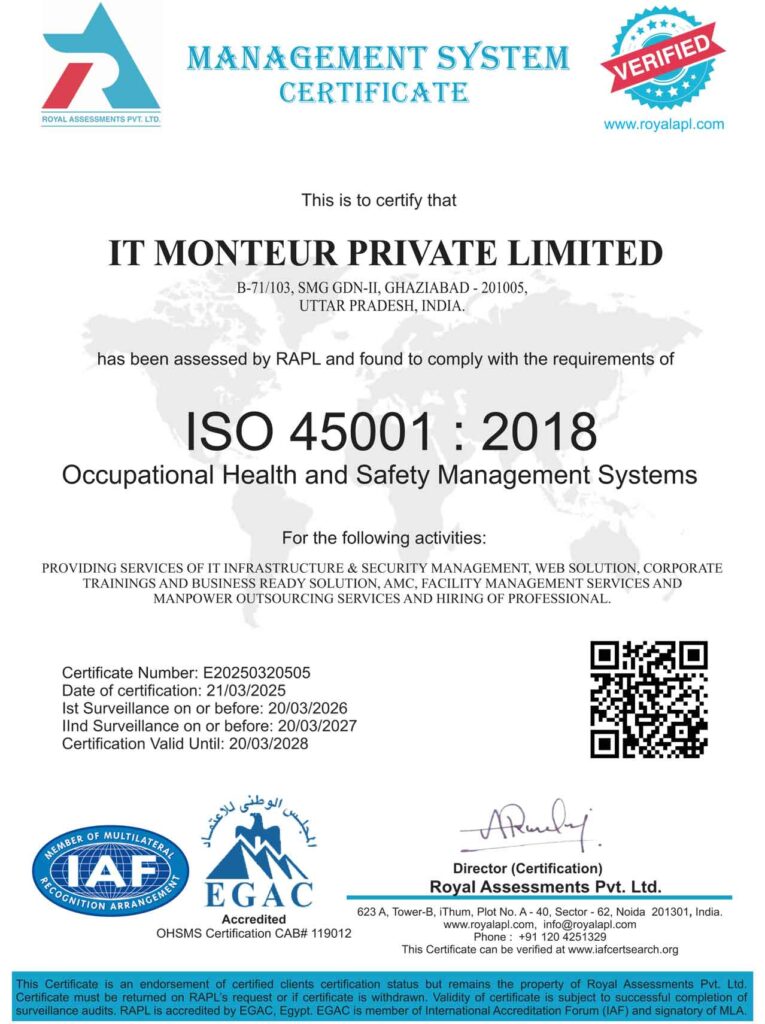 ISO 45001 : 2018